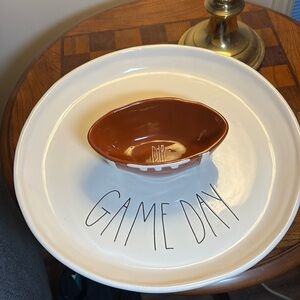 Rae Dunn Game Day party tray